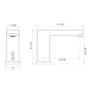 ZLINE Bliss Touchless Bath Faucet in Gun Metal (BLS-BFS-GM)
