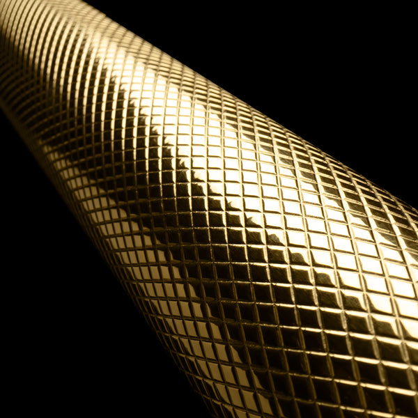 ZLINE Autograph Edition Column Refrigeration Helix Handle (Set of 1) in Polished Gold (RCHZ-K-G)