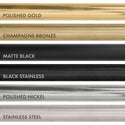 ZLINE Autograph Edition 48 in. 6.7 cu. ft. Paramount Induction Range with 7 Element Cooktop and Dual Ovens in Stainless Steel with Polished Gold Helix Handles and Knob Accents (SINRZ-48-KG)