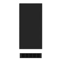 ZLINE 15 In. Touchstone Ice Maker Door Panel in Black Matte (IPO-BLM-15)