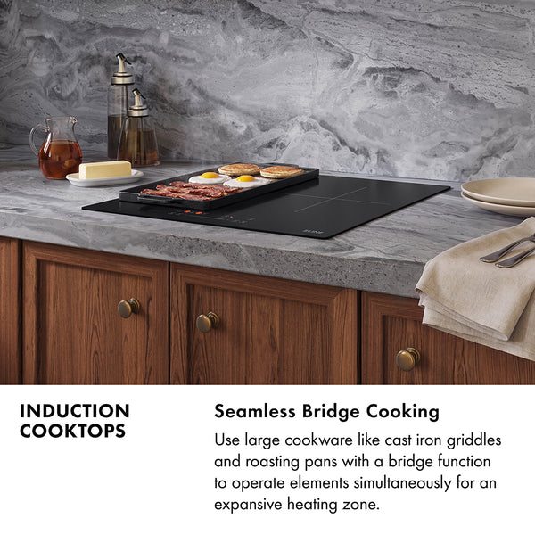 ZLINE 24 in. Induction Cooktop with Anti-Scratch Glass and 3 Elements (FCIND-24)