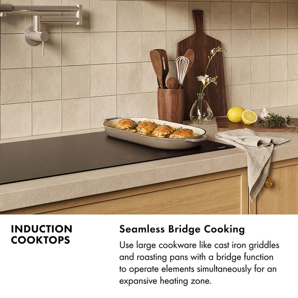 ZLINE 36 in. Induction Cooktop with Anti-Scratch Glass and 5 Elements (FCIND-36)