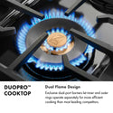 ZLINE 48 in. 6.7 cu. ft. Classic Dual Fuel Range with 8 Burner DuoPro™ Cooktop and Dual Ovens in Stainless Steel, Open Box-Good Condition