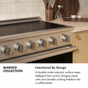 ZLINE 30 in. 4.2 cu. ft. Marino Induction Range with 4 Element Cooktop and Electric Convection Oven in Satin Stainless Steel (MINRS-30)