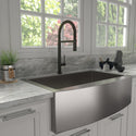 ZLINE Autograph Edition Incline Kitchen Faucet in Matte Black (INC-KF-MB)