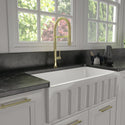 ZLINE Incline Kitchen Faucet in Polished Gold (INC-KF-PG)