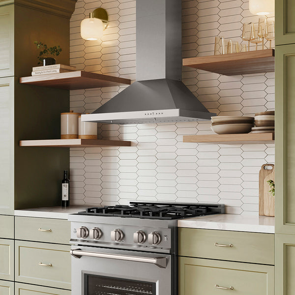 ZLINE 30 in. Convertible Vent Wall Mount Range Hood in Stainless Steel (KB-30)