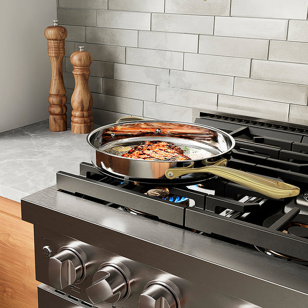 ZLINE 36 in. 5.2 cu. ft. Paramount Dual Fuel Range with 6 Burner DuoPro™ Cooktop and Electric Convection Oven in Stainless Steel, Open Box-Good Condition