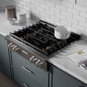 ZLINE 30 in. Paramount Gas Rangetop with 4 Burner DuoPro™ Cooktop in Stainless Steel