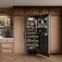 ZLINE 30 in. 16.7 cu. ft. Panel Ready Column Refrigerator with Graphite Gray Interior, Open Box-Great Condition