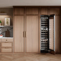 ZLINE 18 in. 9.0 cu. ft. Triple Zone 68 Bottle Panel Ready Right Hinge Column Wine Cooler, Open Box-Great Condition