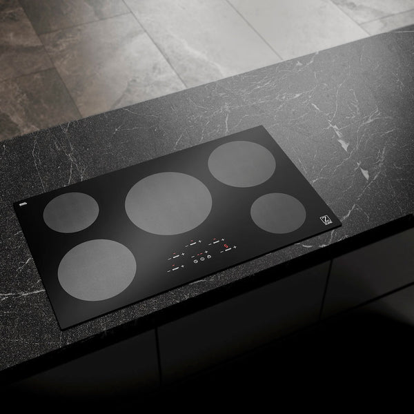 ZLINE 36 in. Induction Cooktop with 5 Burners, Open Box-Good Condition