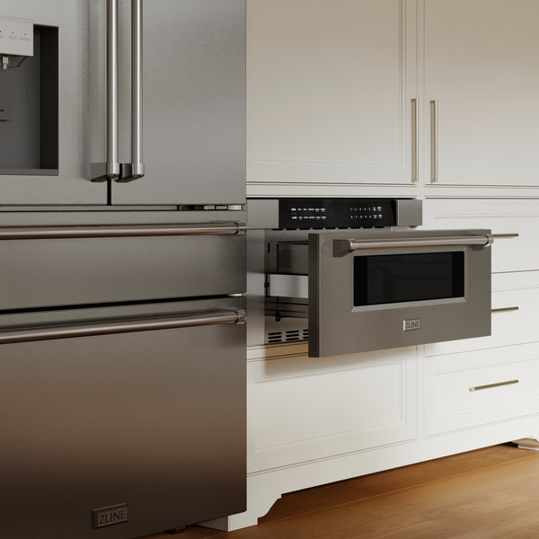 ZLINE 30 in .1.2 cu. ft. Built-In Microwave Drawer in Stainless Steel, Open Box-Great Condition