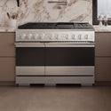 ZLINE 48 in. 6.7 cu. ft. Marino Gas Range with 8 Burner DuoPro™ Cooktop and Dual Ovens in Satin Stainless Steel (PMGRS-48)