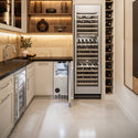 ZLINE 15 in. Touchstone Nugget Ice Maker with Drain Pump and Solid Stainless Steel Door (INGD-ST-15)