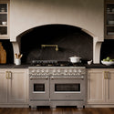 ZLINE 48 in. 6.7 cu. ft. Classic Dual Fuel Range with 8 Burner DuoPro™ Cooktop and Dual Ovens in Satin Stainless Steel, Open Box-Good Condition