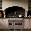 ZLINE 48 in. 6.7 cu. ft. Classic Gas Range with 8 Burner DuoPro™ Cooktop and Dual Ovens in Satin Stainless Steel (PCGRS-48)