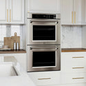 ZLINE 30 in. Professional True Convection Double Wall Oven with Air Fry and Self Clean in Stainless Steel (WAD-30)