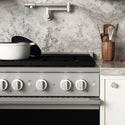 ZLINE 30 in. 4.2 cu. ft. Marino Dual Fuel Range with 4 Burner DuoPro™ Cooktop and Electric Convection Oven in Stainless Steel (PMDR30)