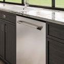ZLINE 24 in. Tallac Series 3rd Rack Tall Tub Dishwasher in Stainless Steel, 51dBa (DWV-304-24)
