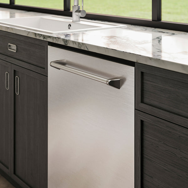 ZLINE 24 in. Tallac Series 3rd Rack Tall Tub Dishwasher in Stainless Steel, 51dBa (DWV-304-24)