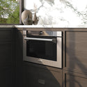 ZLINE 24 in. 1.2 cu. ft. Built-in Microwave Drawer with a Traditional Handle in Stainless Steel (MWD-1-H)