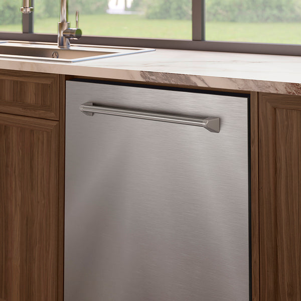 ZLINE 24 in. Tallac Series 3rd Rack Tall Tub Dishwasher in Stainless Steel, 51dBa (DWV-304-24)