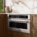 ZLINE 30 in. 1.6 cu. ft. Built-in Convection Microwave Oven in Stainless Steel with Speed and Sensor Cooking (MWO-30)