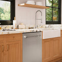 ZLINE 24 in. Tallac Series 3rd Rack Tall Tub Dishwasher in Stainless Steel, 51dBa (DWV-304-24)