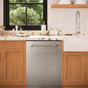 ZLINE 24 in. Tallac Series 3rd Rack Tall Tub Dishwasher in Stainless Steel, 51dBa (DWV-304-24)