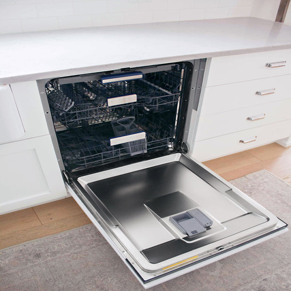 ZLINE 24 in. Tallac Series 3rd Rack Dishwasher with Auto Door Open Drying, 51dBa, Panel Ready (DWV-24)