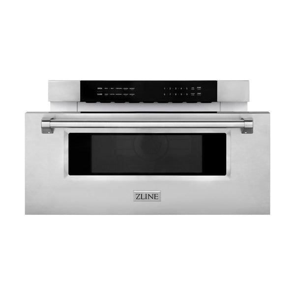 ZLINE 30 in .1.2 cu. ft. Built-In Microwave Drawer in Stainless Steel, Open Box-Good Condition
