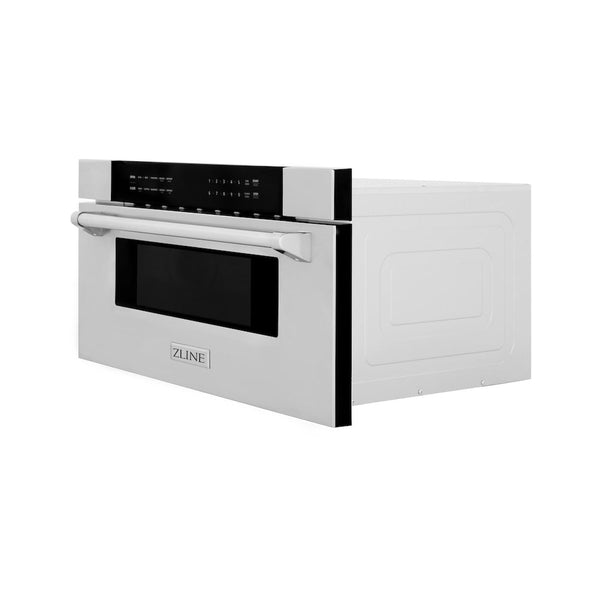 ZLINE 30 in .1.2 cu. ft. Built-In Microwave Drawer in Stainless Steel, Open Box-Good Condition