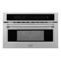 ZLINE 30 in. 1.6 cu ft. Built-in Convection Microwave Oven in Stainless Steel with Speed and Sensor Cooking, Open Box-Great Condition