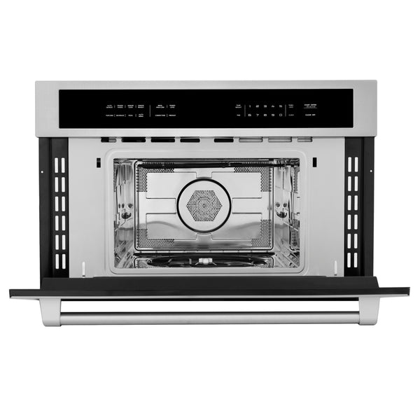 ZLINE 30 in. Microwave Oven in Stainless Steel with Traditional Handle (MWO-30)