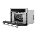 ZLINE 30 in. 1.6 cu ft. Built-in Convection Microwave Oven in Stainless Steel with Speed and Sensor Cooking, Open Box-Great Condition