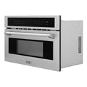 ZLINE 30 in. 1.6 cu ft. Built-in Convection Microwave Oven in Stainless Steel with Speed and Sensor Cooking, Open Box-Great Condition