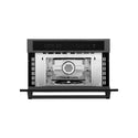 ZLINE 30 in. Microwave Oven in Black Stainless Steel with Traditional Handle (MWO-30-BS)