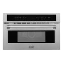 ZLINE 30 In. Microwave Oven in DuraSnow Stainless Steel with Traditional Handle (MWO-30-SS)