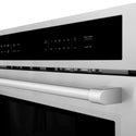 ZLINE 30 in. 1.6 cu ft. Built-in Convection Microwave Oven in Satin Stainless Steel with Speed and Sensor Cooking, Open Box-Great Condition