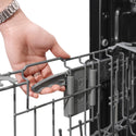 ZLINE Autograph Edition 24 in. Monument Series 3rd Rack Dishwasher with Auto Door Open Drying, 44dBa, Stainless Steel Panel with Polished Gold Handle (DWMTZ-304-24-G)