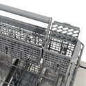 ZLINE Autograph Edition 24 in. Monument Series 3rd Rack Dishwasher with Auto Door Open Drying, 44dBa, Stainless Steel Panel with Polished Gold Handle (DWMTZ-304-24-G)