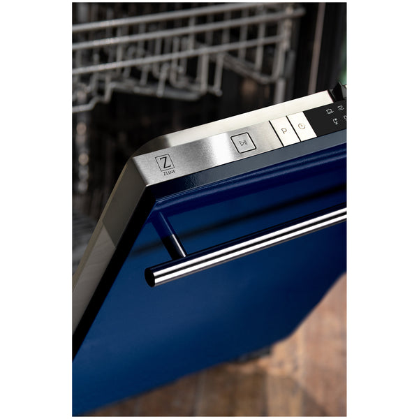 ZLINE 24 in. Top Control Dishwasher with Stainless Steel Tub and Modern Style Handle, 52dBa (DW-24)