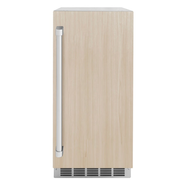 ZLINE 15 in. Touchstone Clear Cube Ice Maker with Drain Pump and Panel Ready Door, Open Box-Great Condition