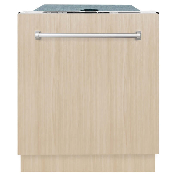 ZLINE 24 in. Panel Ready Top Control Built-In Dishwasher with Stainless Steel Tub, 52dBa, Open Box-Good Condition