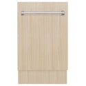 ZLINE 18 in. Tallac Series 3rd Rack Top Control Built-In Dishwasher with Stainless Steel Tub, 51dBa, Open Box-Good Condition