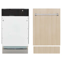 ZLINE 18 in. Tallac Series 3rd Rack Top Control Built-In Dishwasher with Stainless Steel Tub, 51dBa, Open Box-Good Condition