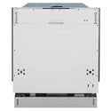 ZLINE 24 in. Panel Ready Top Control Built-In Dishwasher with Stainless Steel Tub, 52dBa, Open Box-Good Condition