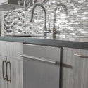 ZLINE 24 in. Stainless Steel Top Control Built-In Dishwasher with Stainless Steel Tub and Modern Style Handle (DW-304-24)