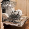 ZLINE 24 in. Stainless Steel Top Control Built-In Dishwasher with Stainless Steel Tub and Modern Style Handle (DW-304-24)